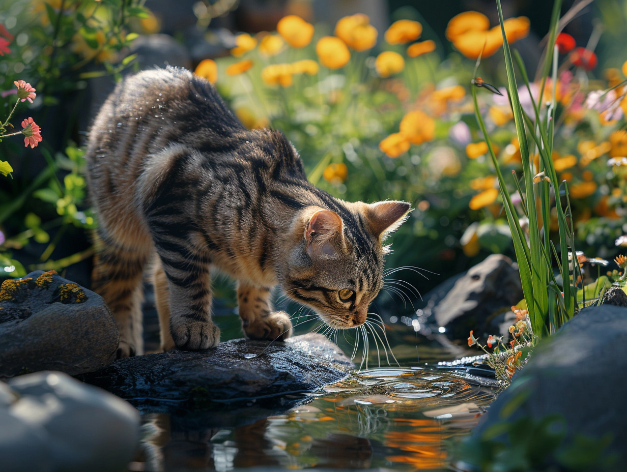 chat eau