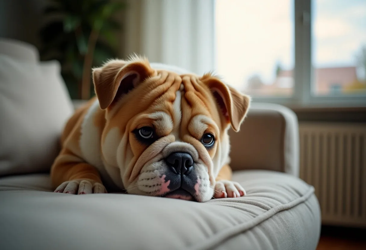 bouledogue fluffy