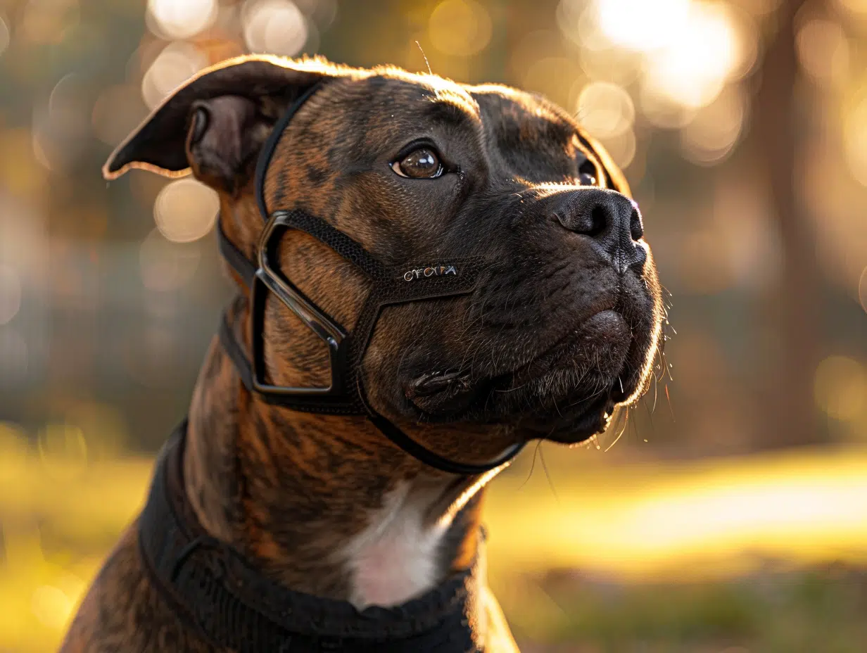 Choix de muselière pour American Staffordshire : conseils et astuces