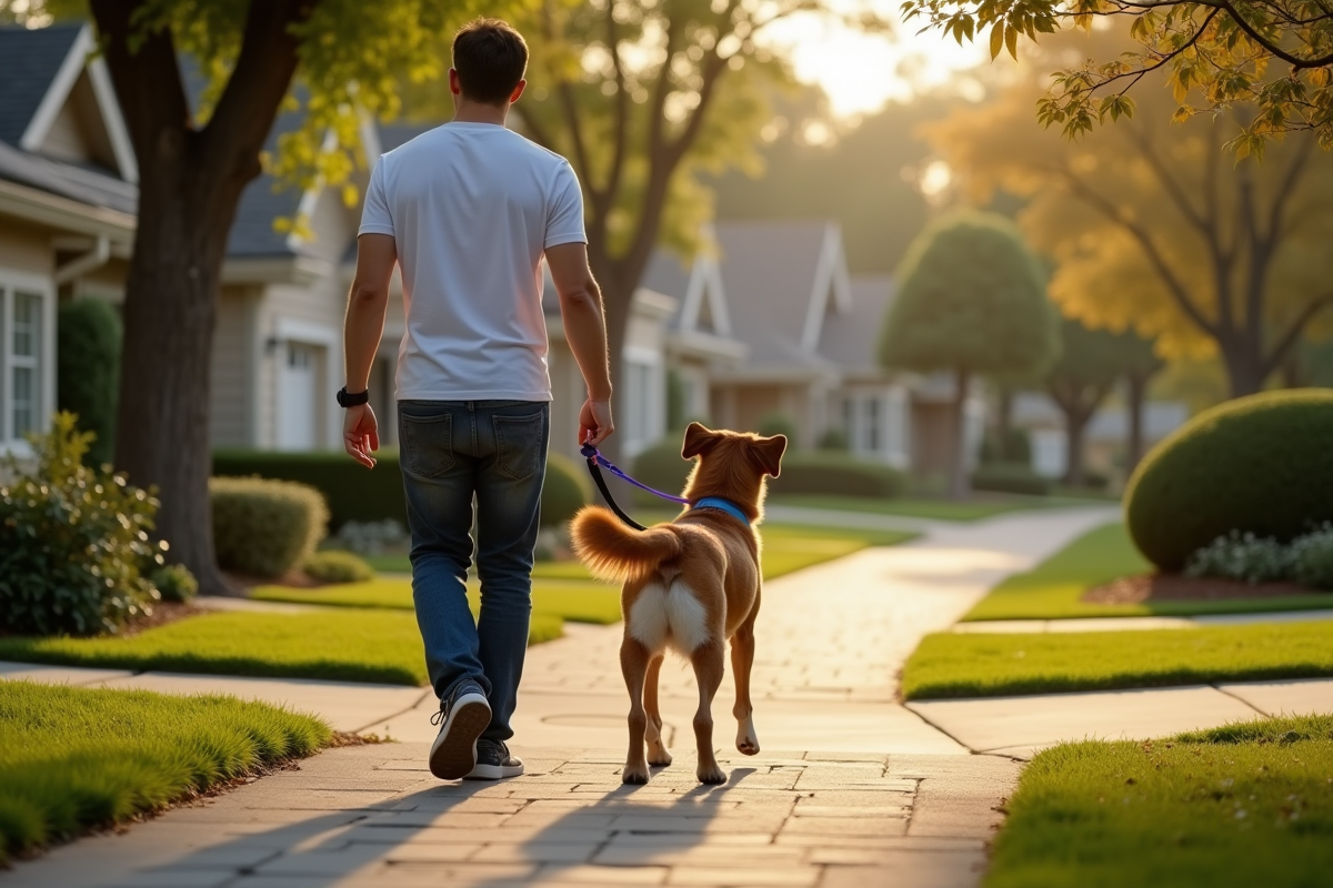 promenade chien