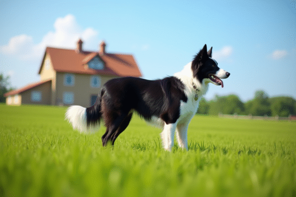 L’histoire et les origines du chien de berger blanc et noir