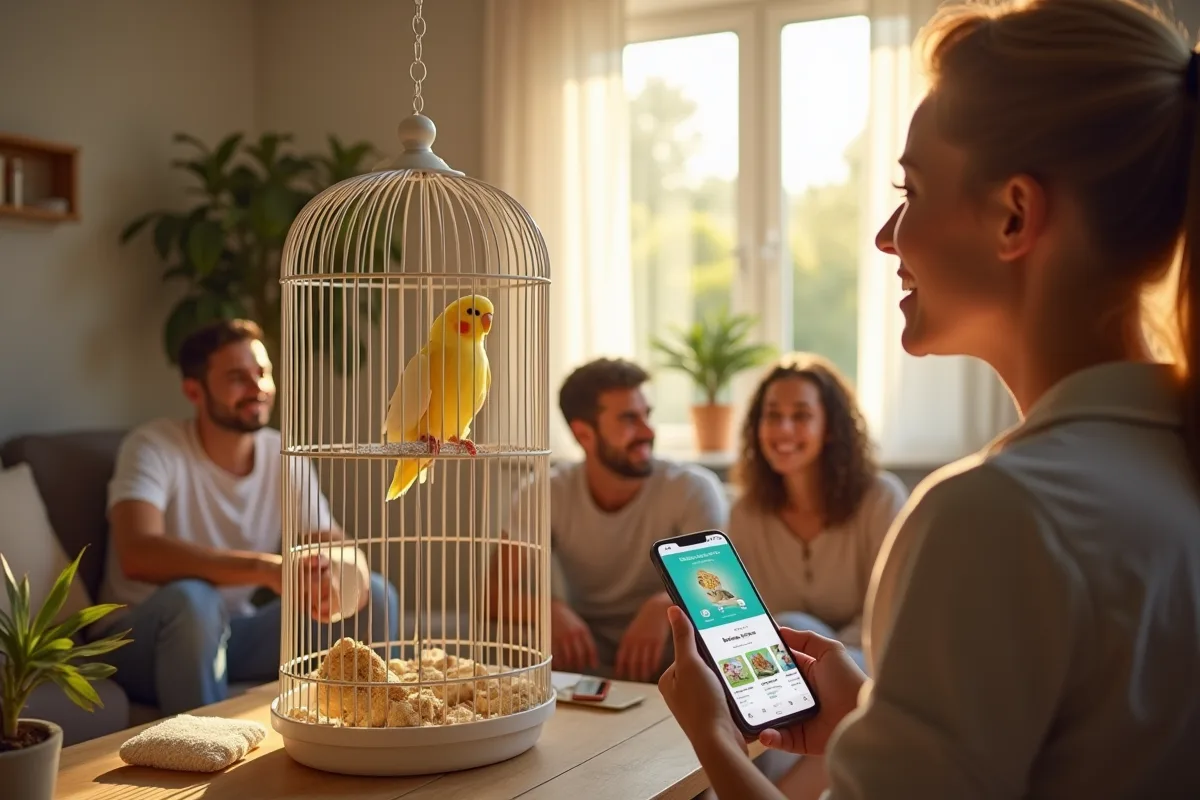 oiseau perruche