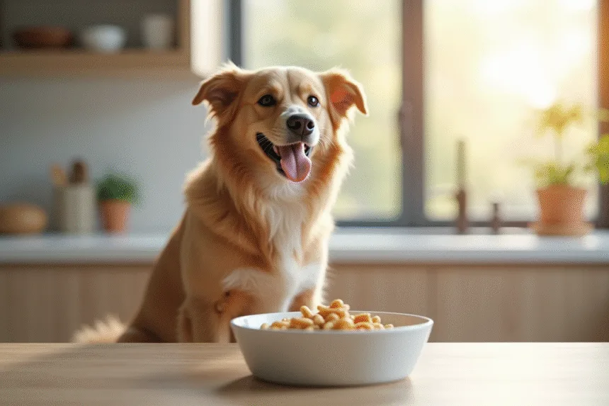 Probiotique naturel pour améliorer la santé digestive des chiens