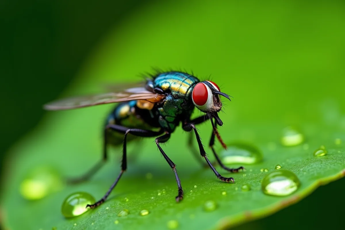 Puces fuyant l'odeur de lavande dans un environnement domestique