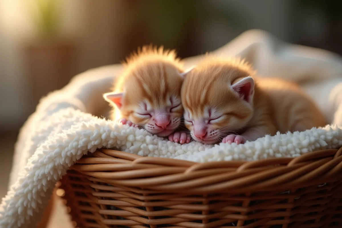 chatons nouveau-nés