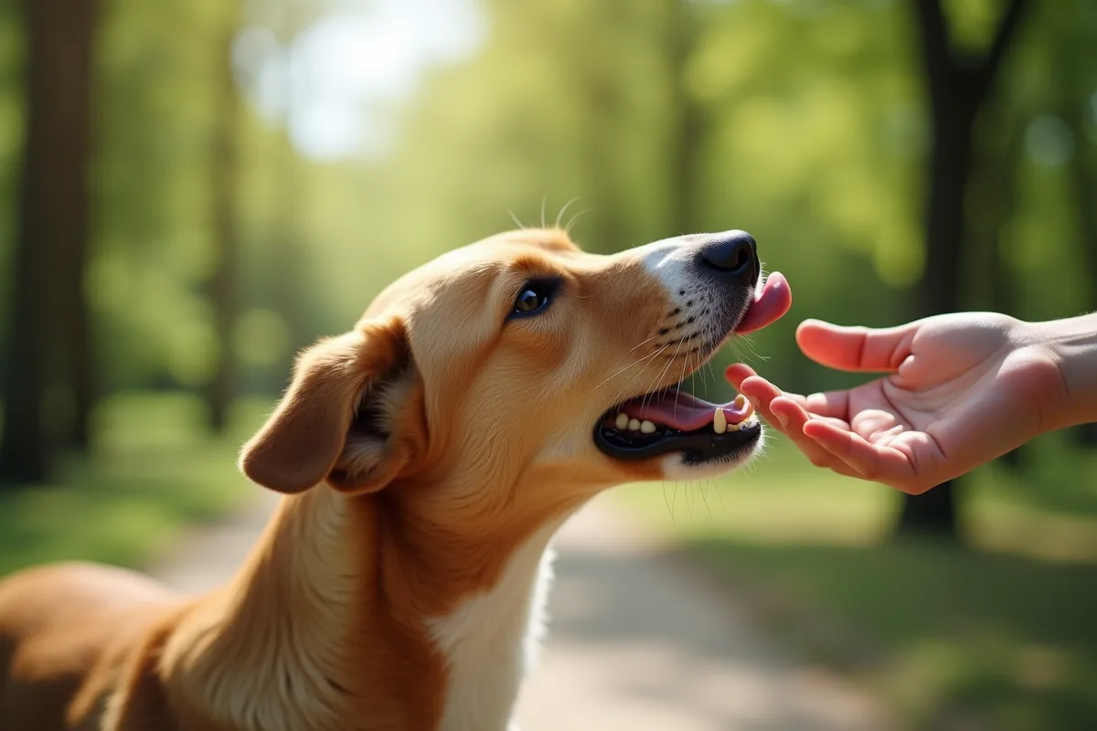 chien plaie