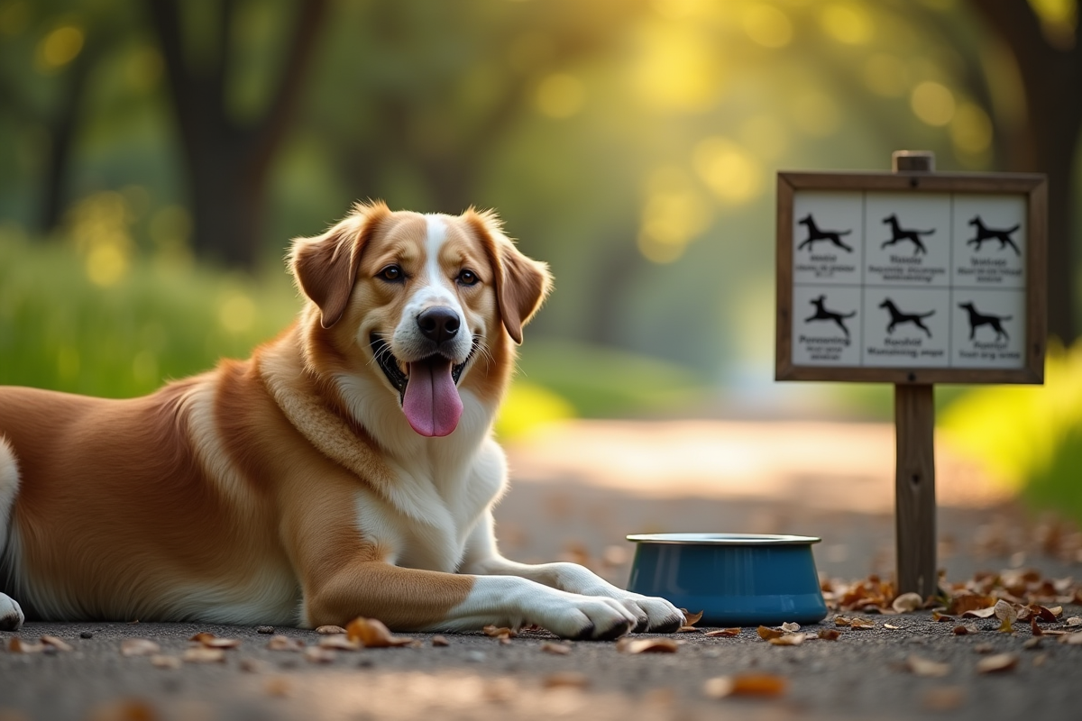 chien course